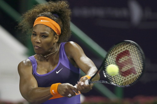 Serena Williams vào tứ kết Qatar Open 2013