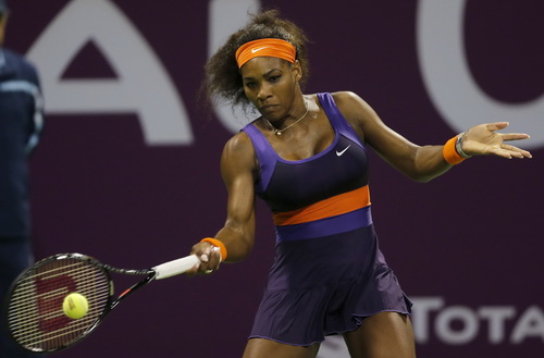 Serena Williams giành quyền vào chung kết Qatar Open 2013