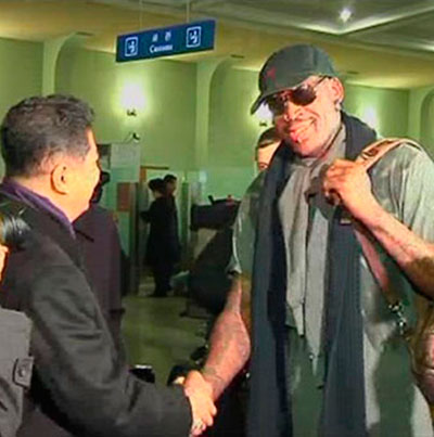 Mỹ phản ứng huyền thoại bóng rổ Dennis Rodman đến Triều Tiên