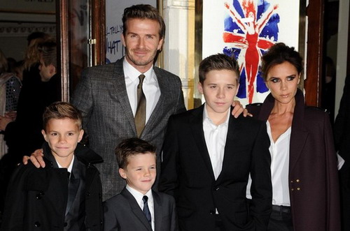 Vợ chồng Beckham là cặp cha mẹ số 1 nước Anh