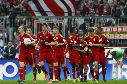 Bayern Munich “khóa sổ” cuộc đua vô địch Bundesliga
