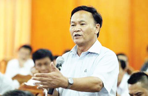 Ông Nguyễn Hồng Thanh mong muốn Chủ tịch VFF phải là chính khách hoặc doanh nhân thành đạt - Ảnh: Ngô Nguyễn