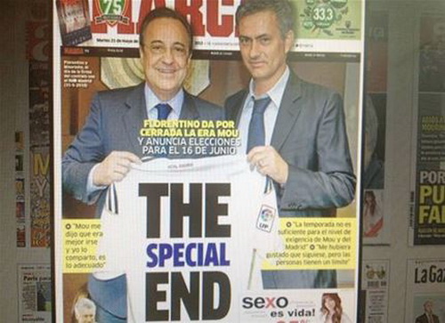 Báo giới Tây Ban Nha chế nhạo Mourinho và triều đại ở Real Madrid-1