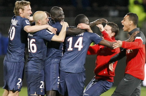 PSG chính thức vô địch Ligue 1-2