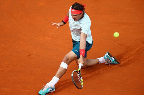 Nadal “thoát chết” ở vòng 3 giải Rome Open 2013-1