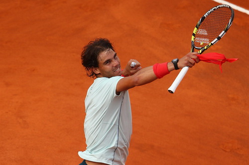 Nadal gặp lại Federer trong trận chung kết Rome Open 2013-1
