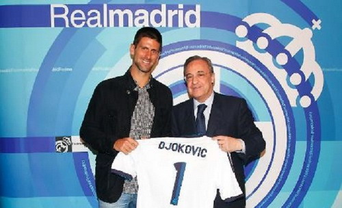 Djokovic gia nhập câu lạc bộ thành viên của Real Madrid