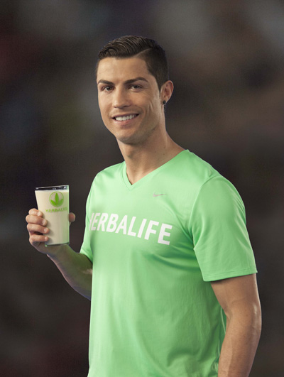 Herbalife là nhà tài trợ dinh dưỡng cho CR7 