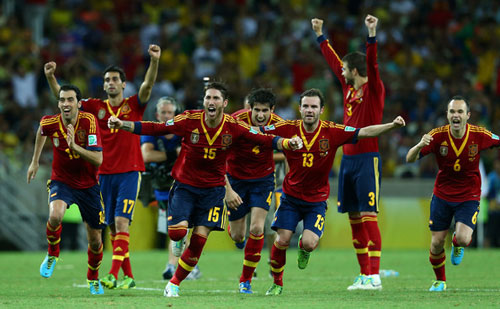 Niềm vui chiến thắng có thể đến với Tây Ban Nha trong trận chung kết Confederations Cup 2013 - d