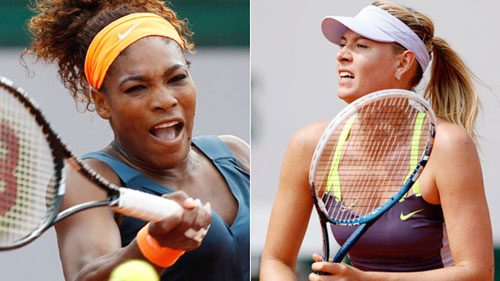 Serena và Sharapova khẩu chiến
