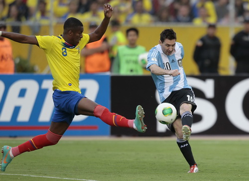 Argentina hòa trận thứ 3 liên tiếp ở vòng loại World Cup 2014-2