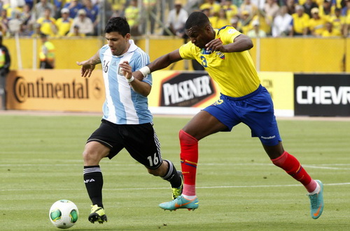 Argentina hòa trận thứ 3 liên tiếp ở vòng loại World Cup 2014-1