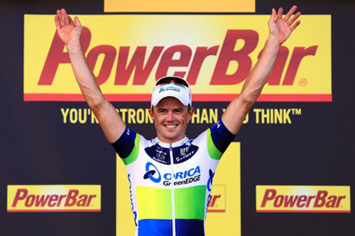 Cua rơ Simon Gerrans của đội Orica-GreenEdge 