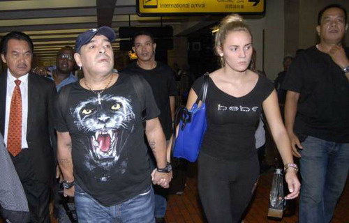 Ariel Ortega từng cặp kè với bạn gái Maradona?