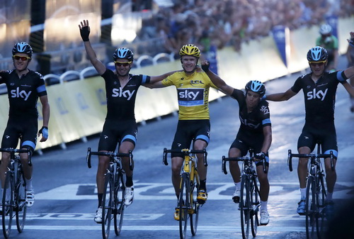 Chris Froome đi vào lịch sử Tour de France-2