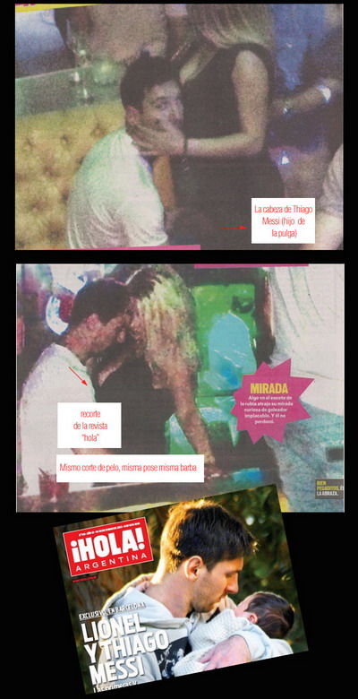 Tranh c&atilde;i thật giả quanh tấm ảnh của Messi