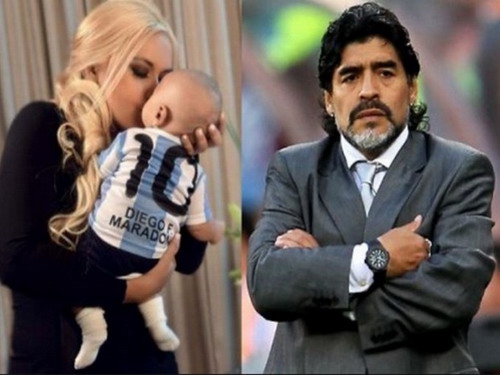 Bạn gái Maradona đi thẩm mỹ trước khi đoàn tụ