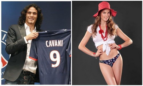 Bỏ người cũ, Cavani quen hoa hậu Uruguay?