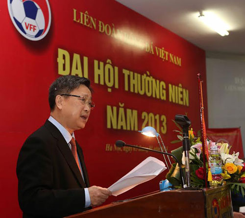 Thứ trưởng Hồ Anh Tuấn đã phát biểu khá ấn tượng tại đại hội - Ảnh: Ngô Nguyễn