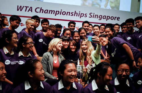 Singapore khởi động WTA Championships-2
