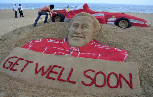 Ferrari tổ chức sinh nhật cho Schumacher 