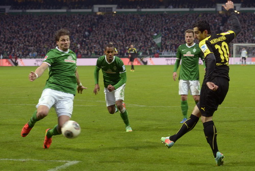 Dortmund thắng Bremen 5-1 tại Bundesliga