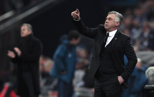 HLV Carlo Ancelotti của Real Madrid