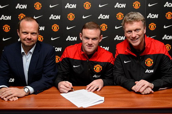 Gia hạn hợp đồng với M.U, Rooney lãnh lương kỷ lục Premier League-1