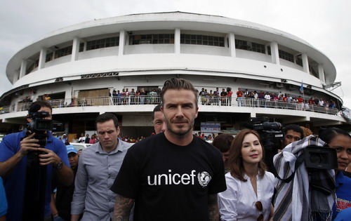 Beckham ngưỡng mộ người dân Philippines-1