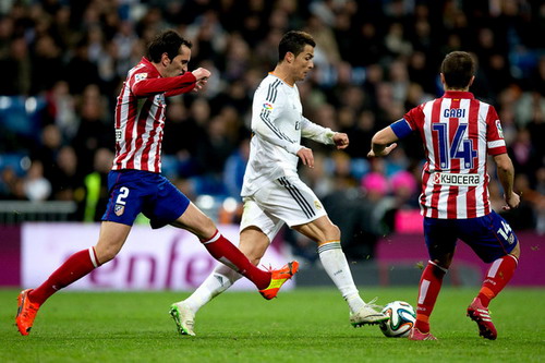 Cristiano Ronaldo sẽ ra sân từ đầu trong trận đấu với Atletico Madrid