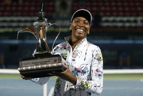 Venus Williams lần thứ 3 đăng quang giải Dubai-2