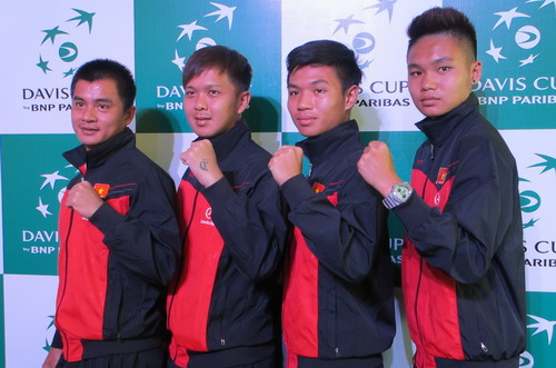 Đội tuyển quần vợt nam Việt Nam dự Davis Cup 2014