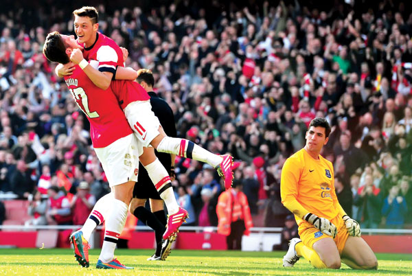 Arsenal đã có lại chiến thắng ấn tượng trước Everton ở FA Cup - Ảnh: AFP
