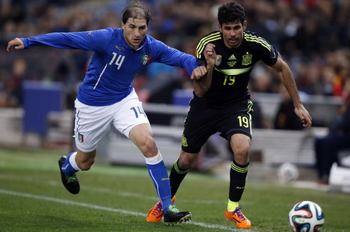 Costa gây thất vọng trong trận ra mắt tuyển Tây Ban Nha-1