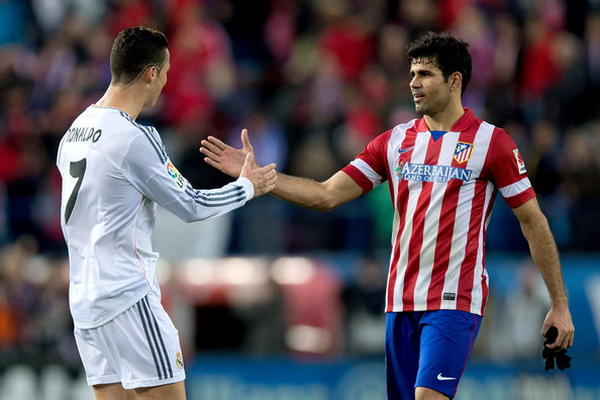 Ronaldo và Costa chạy đua cho danh hiệu Vua phá lưới La Liga
