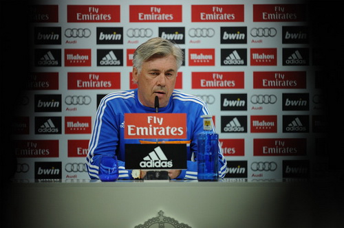 HLV Carlo Ancelotti của Real Madrid