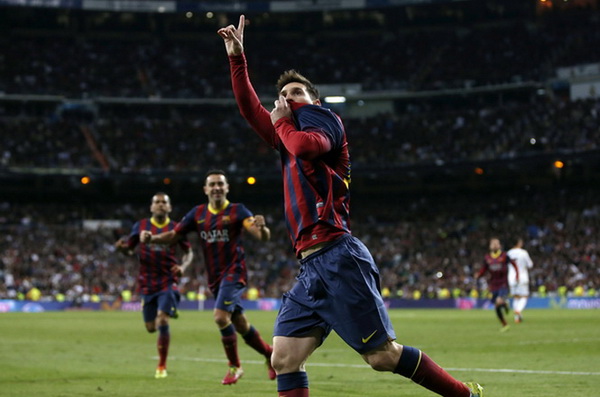 Messi lập hattrick, Barca hạ Real Madrid ở trận ‘Siêu kinh điển’-1