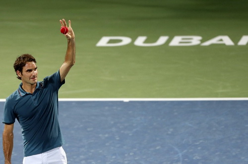 Federer hạ Djokovic trong trận bán kết giải Dubai-2