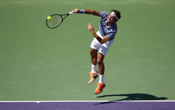 Roger Federer dễ dàng vào vòng 3 giải Sony Open