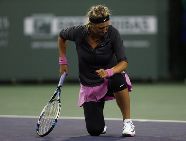 Azarenka thua tệ hại ở vòng 2 Indian Wells