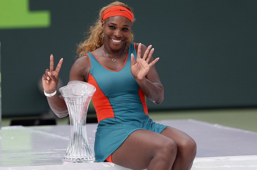 Serena lần thứ 7 đăng quang Sony Open-2