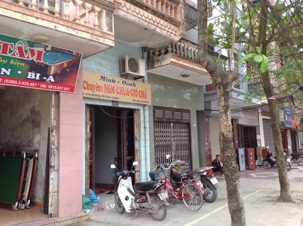 Nhà của Trần Mạnh Dũng tại Nam Định
