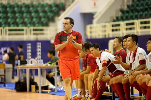 Tuyển futsal Việt Nam tự tin bước vào vòng chung kết Châu Á