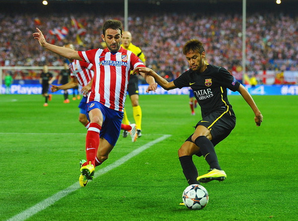 Atletico Madrid thắng Barcelona 1-0 tại Champions League