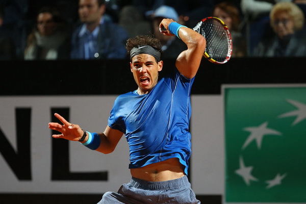 Djokovic đánh bại Nadal để lần thứ ba đăng quang Rome Masters-1