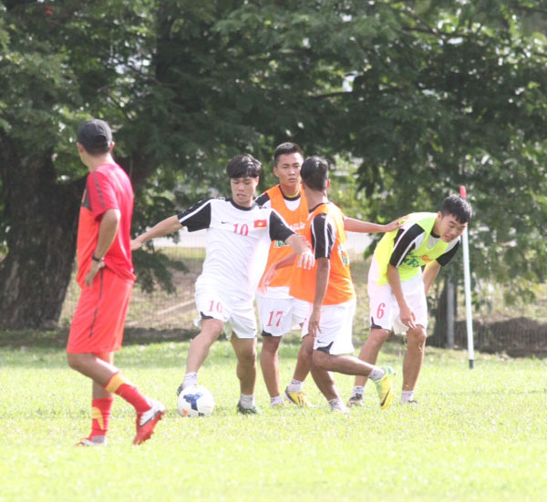 Công bố đội hình trận gặp U.21 Brunei 1