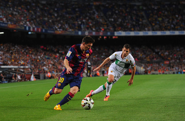Messi lập cú đúp, Barcelona ra quân thắng lợi ở La Liga-1