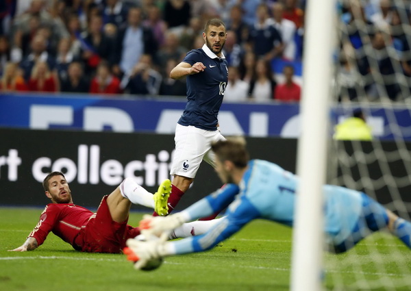 Tuyển Pháp đánh bại Tây Ban Nha tại Stade de France-3