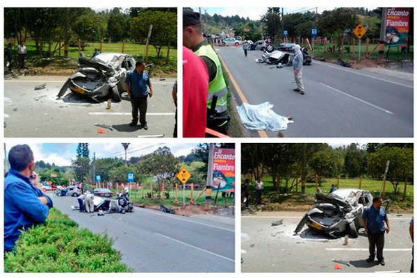 4 cầu thủ Colombia tử nạn trong vụ tai nạn giao thông thảm khốc
