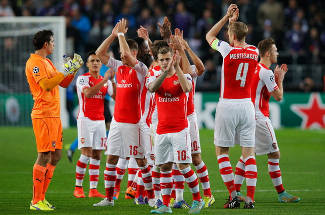 Arsenal trước cơ hội giành vé sớm đi tiếp ở Champions League-1